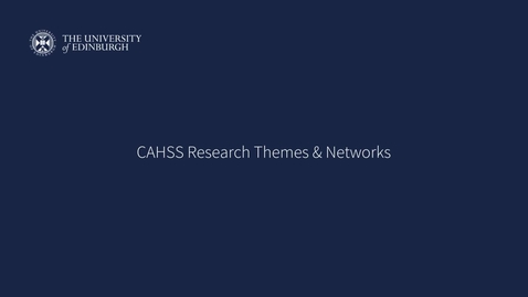 Thumbnail for CAHSS RESEARCH NETWORKS AND THEMES (1)