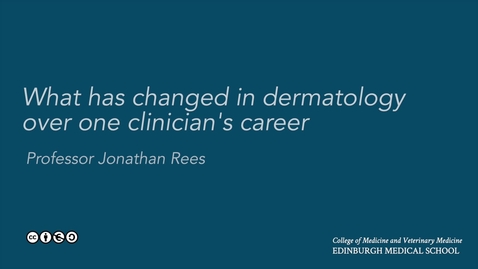 Thumbnail for What has changed in dermatology?