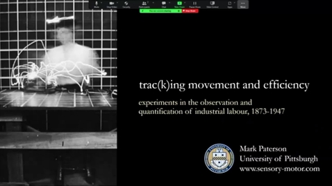 Thumbnail for Week 1 Mark Paterson  - trac(k)ing movement and efficiency