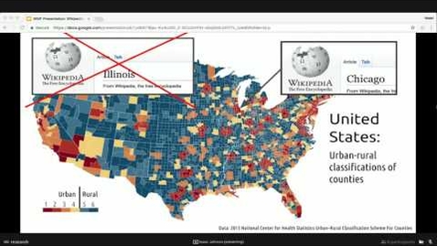 Thumbnail for Wikimedia Research Showcase - February 2017