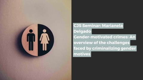 Thumbnail for CJS Seminar: Marianela Delgado