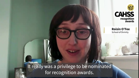 Thumbnail for 2021 CRA Message - Divinity Roisin O'Fee