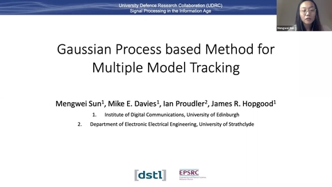 Thumbnail for entry A Gaussian Process based Method for Multiple Model Tracking