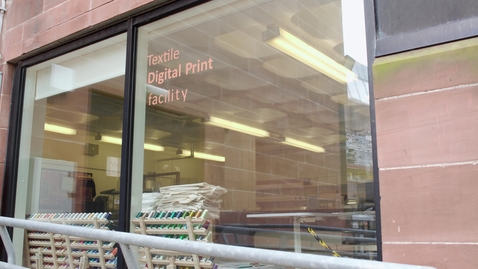 Thumbnail for Textile print facility, still shot