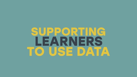 Thumbnail for entry Supporting Learners to Use Data