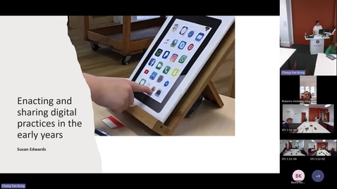 Thumbnail for Enacting and sharing digital practices in the early years: working with children, families, educators and industry
