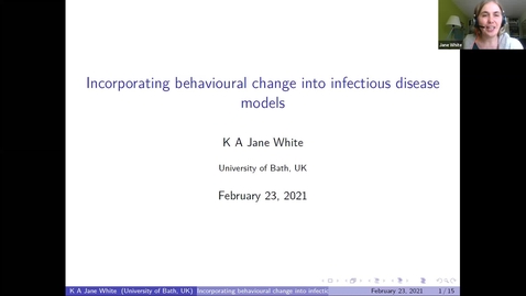 Thumbnail for UK-APASI in Mathematical Sciences: Jane White (Lecture 6)