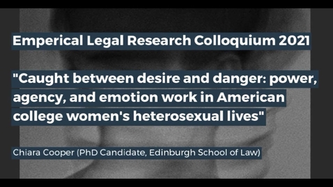 Thumbnail for Edinburgh Legal Research Network Colloquium - Part 4