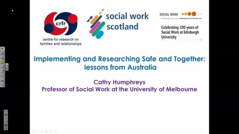 Thumbnail for entry Implementing and Researching Safe and Together: lessons from Australia