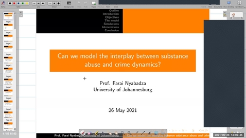 Thumbnail for entry UK-APASI in Mathematical Sciences: Farai Nyabadza