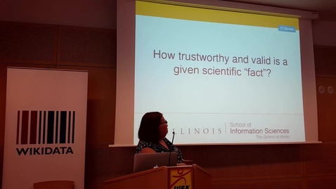 Thumbnail for What WikiCite can learn from biomedical citation networks - Jodi Schneider