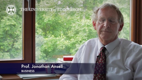 Thumbnail for entry Jonathan Ansell-Business-Research In A Nutshell-Business School-26/07/2013