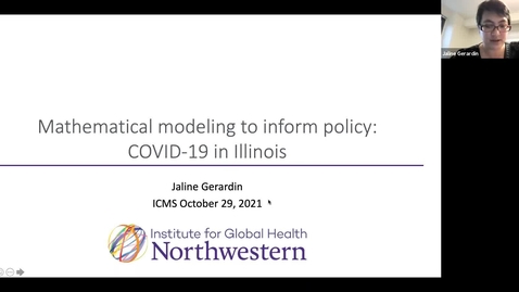 Thumbnail for entry 29 October 2021  Jaline Geraldine (Northwestern University, Illinois, USA)