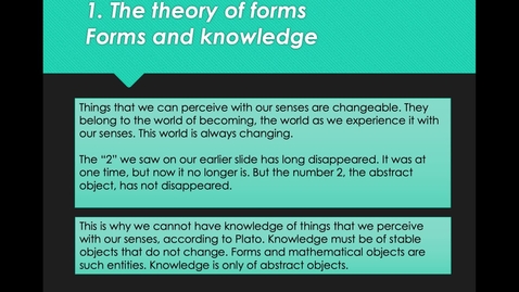 Thumbnail for Plato Lecture 8.2