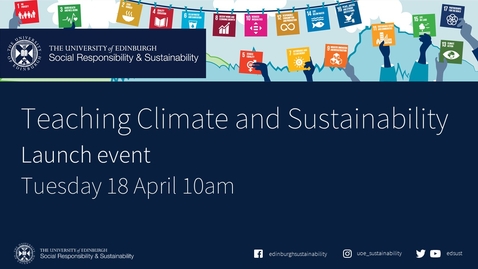 Thumbnail for Launch Event- Teaching Climate and Sustainability Community of Practice 2023