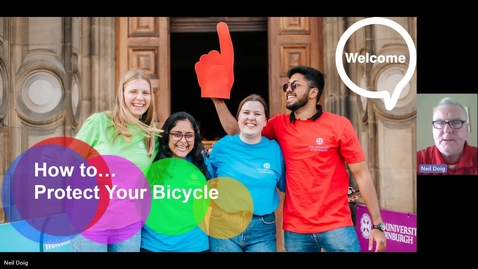 Thumbnail for How to... Protect your bicycle (UG/PGT/PGR)