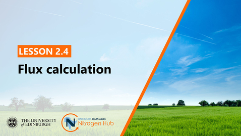 Thumbnail for   Lesson 2.4 - Flux calculation
