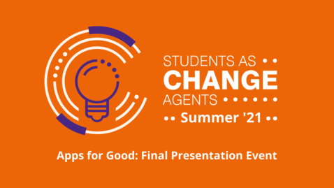 Thumbnail for Apps for Good - Final Event Presentation
