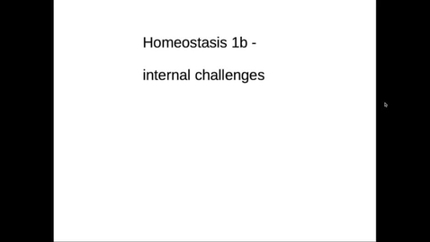 Thumbnail for entry MBChB1 Homeostasis Lec1b (Captioned)