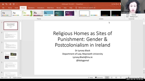 Thumbnail for entry Religious Homes as Sites of Punishment: Gender &amp; Postcolonialism in Ireland