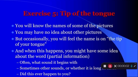 Thumbnail for Language Production Lecture 2 Part 6