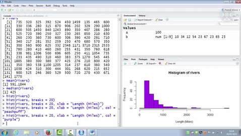 Thumbnail for entry 4. Demo Data - Rivers (Cont.) 