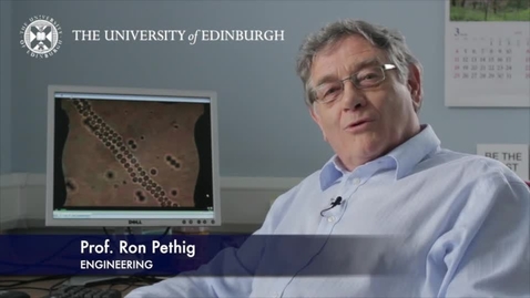 Thumbnail for Ron Pethig: Manipulating cells