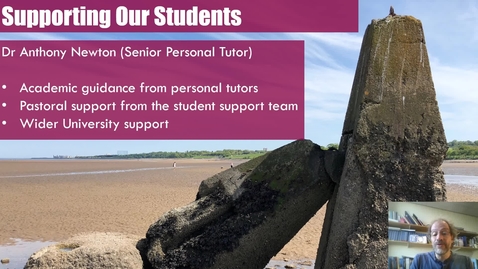 Thumbnail for entry Year 4: Personal Tutor and Student Support Information