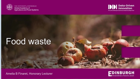 Thumbnail for Food waste