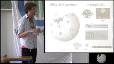 Thumbnail for entry Wikipedia Academy - &quot;When Peer Production Succeeds&quot;, Keynote by Benjamin Mako Hill