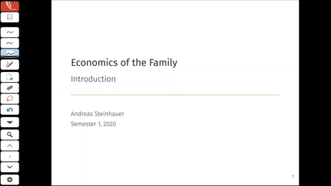 Thumbnail for entry Economics of the Family 1.1 - Introduction