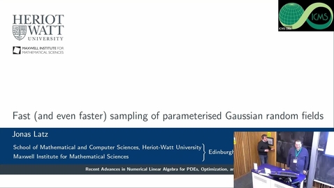 Thumbnail for entry Fast and Even Faster Sampling of Parameterised Gaussian Random Fields - Jonas Latz