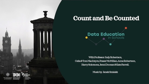 Thumbnail for entry Count and be Counted: Exploring census and election data in Scotland