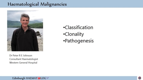 Thumbnail for entry Classifying Haematological Malignancies
