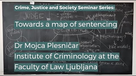 Thumbnail for CJS Seminar   Mojca Plesnicar