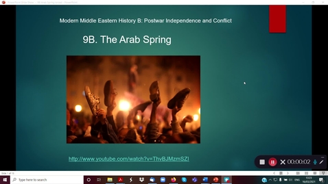 Thumbnail for entry 9B Arab Spring part 1