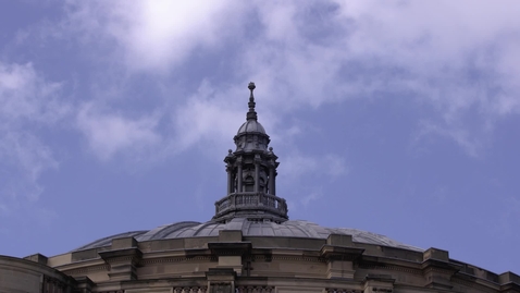 Thumbnail for McEwan Hall dome against clear blue sky in Edinburgh