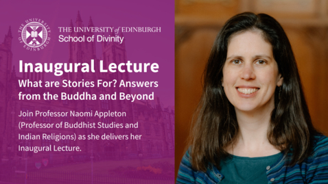 Thumbnail for Inaugural Lecture: Professor Naomi Appleton