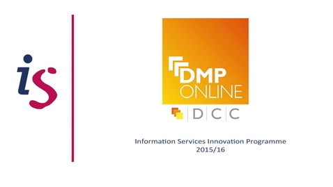 Thumbnail for DMPonline: an international tool