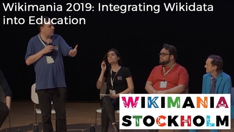 Thumbnail for entry Wikimania 2019: Integrating Wikidata into Education