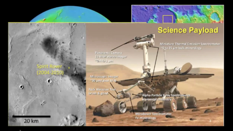 Thumbnail for  Steve Ruff - LESSONS FROM HOT SPRINGS ON EARTH APPLIED TO THE SEARCH FOR TRACES FOR LIFE ON MARS
