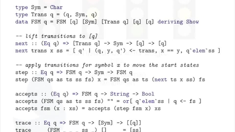 Thumbnail for entry CL - 14b - Machines in Haskell (II)