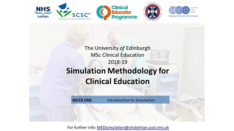 Thumbnail for Introduction to Simulation Video Podcast