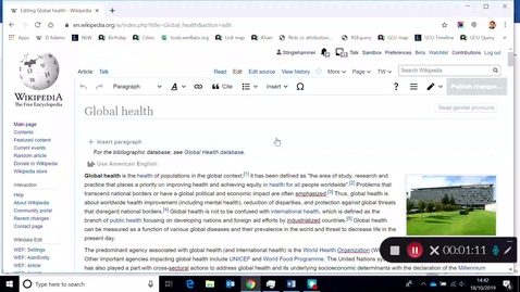 Thumbnail for How to edit existing pages on Wikipedia the right way.