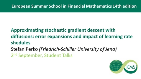 Thumbnail for Stefan Perko Student Talks