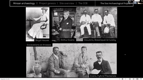 Thumbnail for 'Digging the past, saving the stone: The Sissi Archaeological Project and its Preservation Programme', Jan Driessen and Thérèse Claeys, 22 March 2023