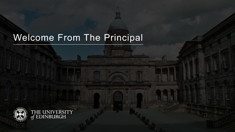 Thumbnail for Welcome From The Principal - Peter Mathieson (2020)