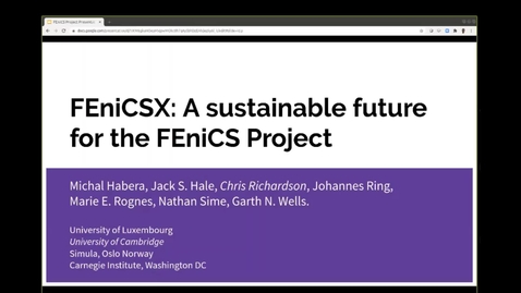 Thumbnail for Maximizing Impact and Reproducibility of Acoustic Modelling Software Workshop Session 2 &amp; 3