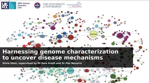 Thumbnail for entry Silvia Shen - Harnessing genome characterisation to uncover disease mechanisms