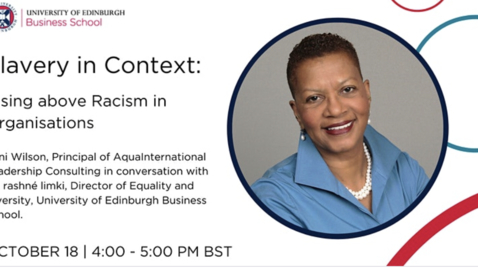 Thumbnail for Toni Wilson: Slavery in Context (Promo Clip)